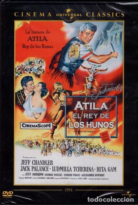Cine: ATILA EL REY DE LOS HUNOS DVD (JACK PALANCE)..EL MAS TEMIDO DE LOS B&Aacute;RBAROS, QUE TODO LO ARRASABA