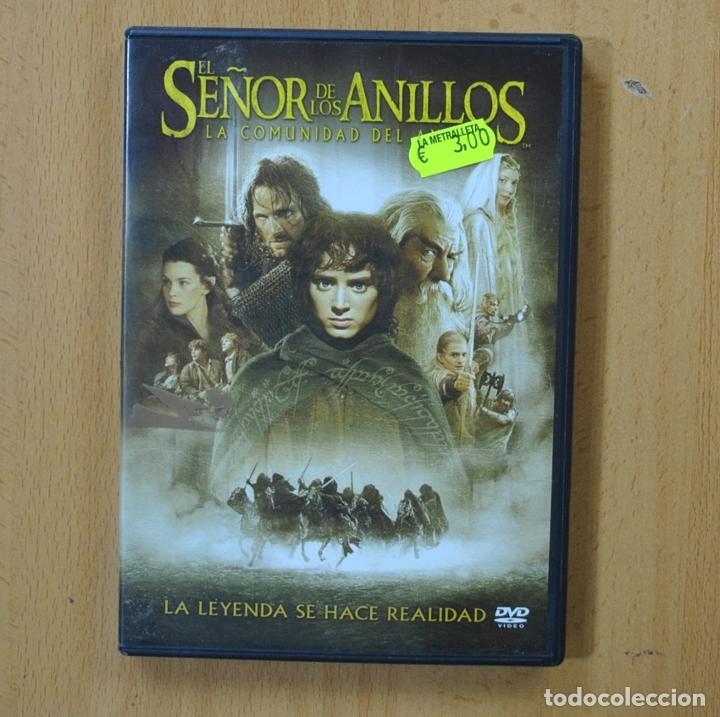 Cine: EL SE&Ntilde;OR DE LOS ANILLOS LA COMUNIDAD DEL ANILLO - DVD