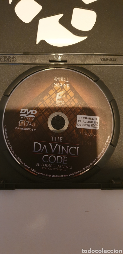 Cine: Pel&iacute;cula en DVD el c&oacute;digo Da vinci - Foto 2