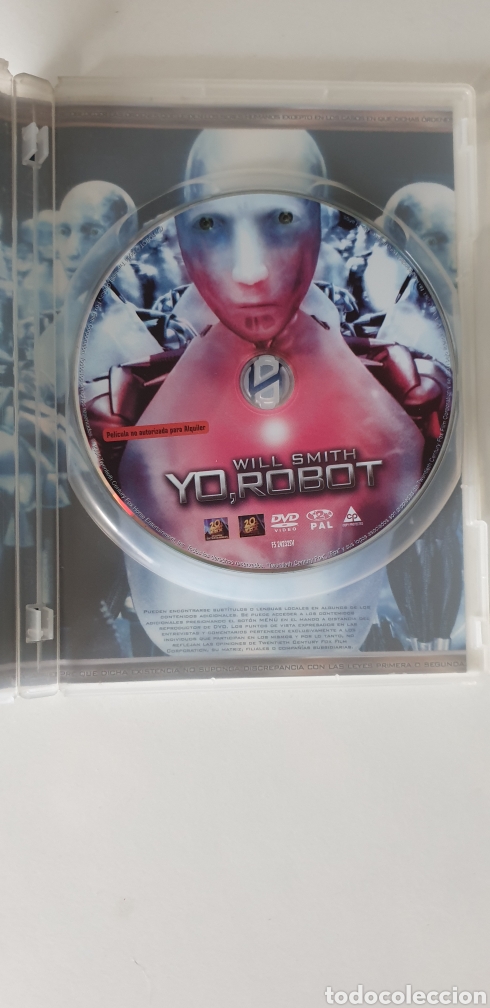 Cine: Pel&iacute;cula DVD YO ROBOT - Foto 2