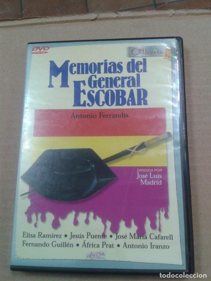 Cinema: MEMORIAS DEL GENERAL ESCOBAR. DVD