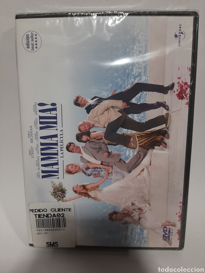Cinema: REF.ND189 Mamma Mia la pel&iacute;cula DVD NUEVO PRECINTADO