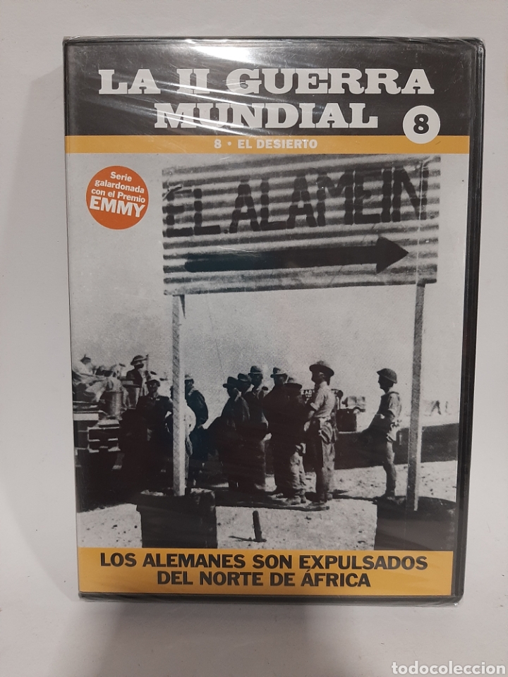 Cin&eacute;ma: ND148 la Segunda Guerra Mundial 8 el desierto DVD NUEVO PRECINTADO
