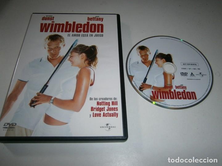Cinema: WIMBLEDON DVD EL AMOR ESTA EN JUEGO KIRSTEN DUNTS PAUL BETTANY