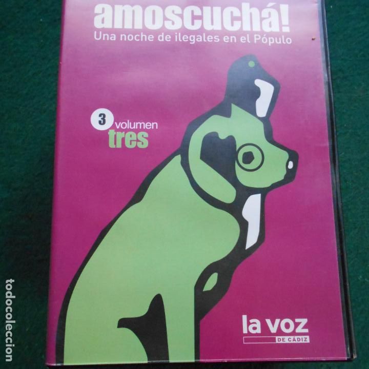 Cin&eacute;ma: DVD CINE AMOSCUCHA CARNAVAL CADIZ ILEGALES EN EL POPULO VOLUMEN 3