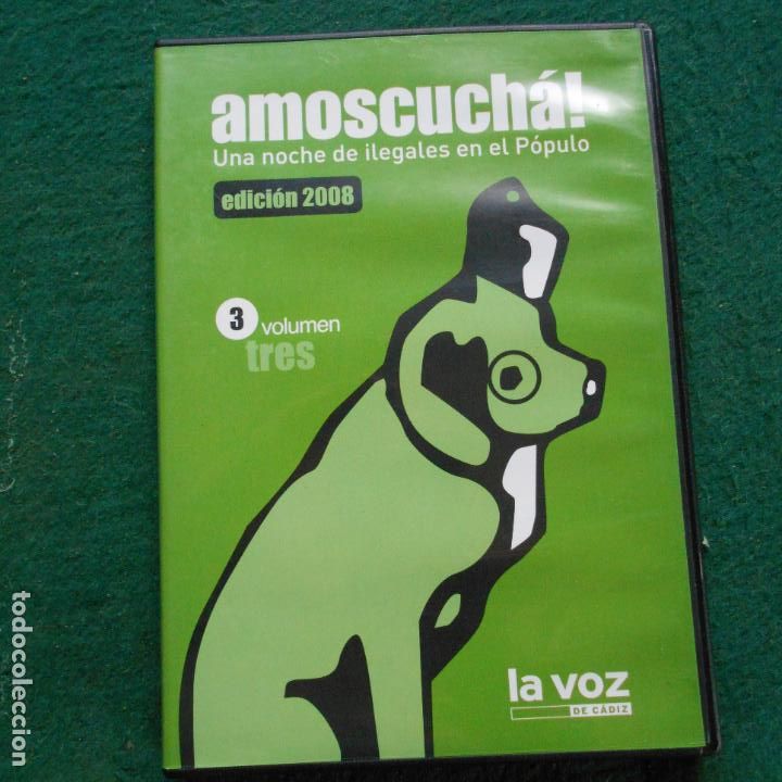 Cin&eacute;ma: DVD CINE AMOSCUCHA CARNAVAL CADIZ ILEGALES EN EL POPULO VOLUMEN 3