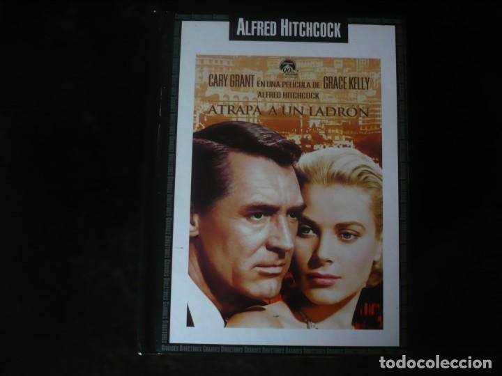 Cine: atrapa a un ladron - alfred hitchcock - edicion con libro - dvd como nuevo