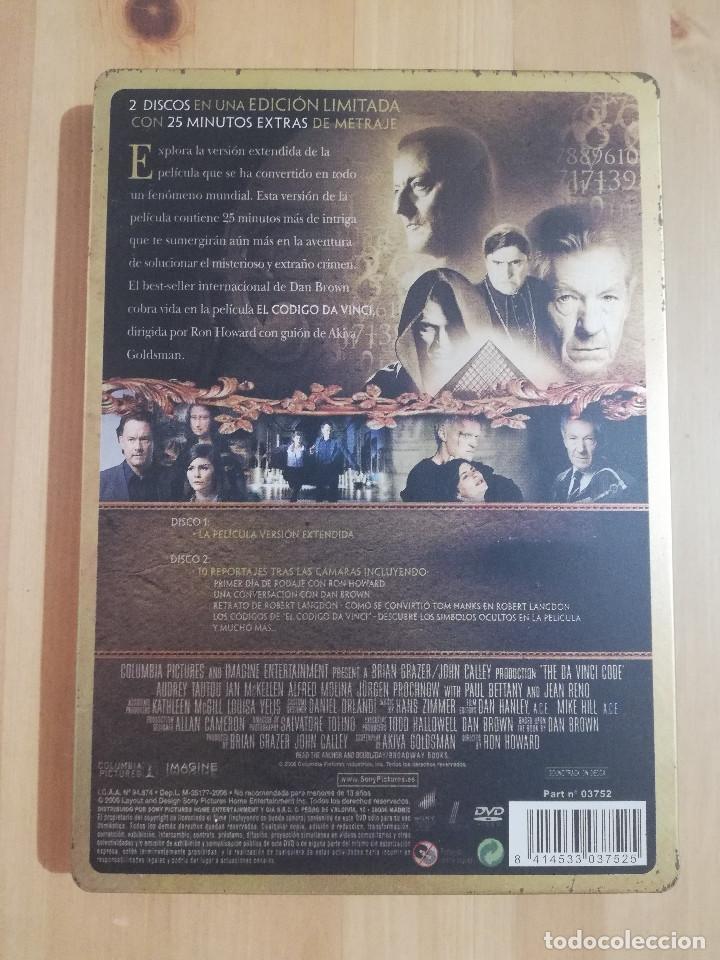 Cine: EL C&Oacute;DIGO DA VINCI (DVD) VERSI&Oacute;N EXTENDIDA - Foto 3
