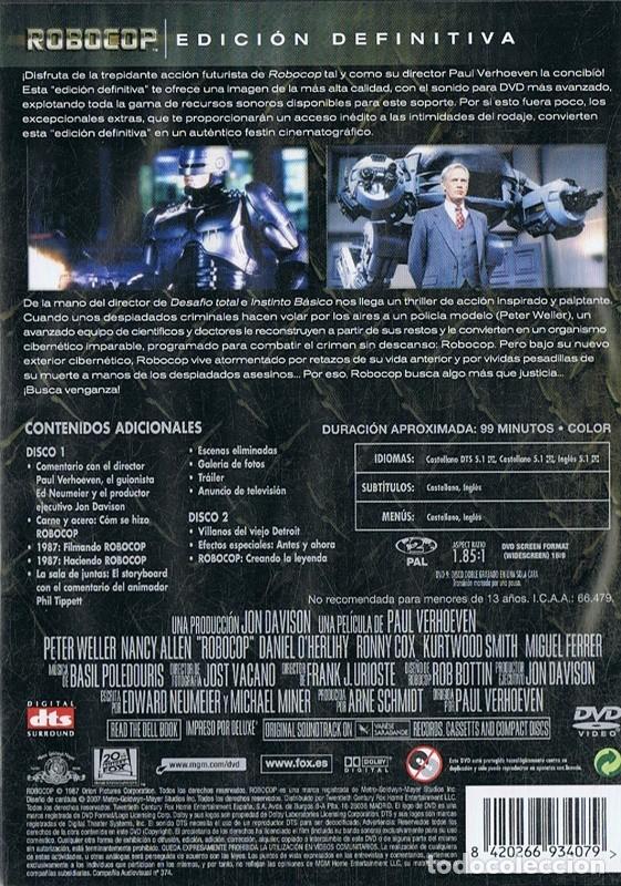 Cine: ROBOCOP EDICI&Oacute;N DEFINITIVA - Foto 2