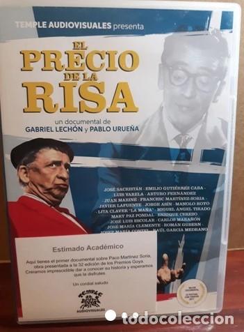 Cine: EL PRECIO DE LA RISA.EDICION ESPECIAL. Para academicos..32 edic. Premios Goya