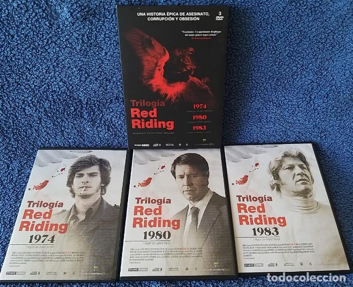 Cine: RED RIDING DVD LA TRILOGIA (3.DVD) LA LARGA PERSECUCION DE UN ASESINO EN SERIE EN YORKSHIRE (leer.)
