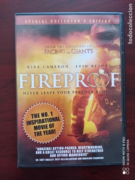 Cinema: DVD FIREPROOF - SPECIAL COLLECTOR'S EDITION - EDICION EN INGLES (5Y)