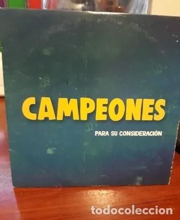 Cinema: CAMPEONES .para su consideraci&oacute;n premios Goya.. edicion especial acad&eacute;micos