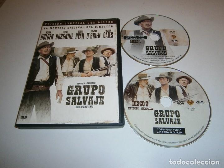 Cine: GRUPO SALVAJE EL MONTAJE ORIGINAL EDICION ESPECIAL 2 DISCOS DVD WILLIAM HOLDEN
