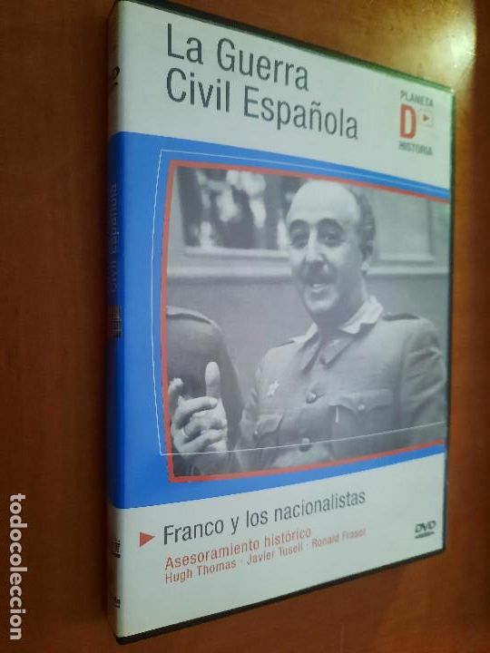 Cine: FRANCO Y LOS NACIONALISTAS. LA GUERRA CIVIL ESPA&Ntilde;OLA. PLANETA DE HISTORIA. DVD EN BUEN ESTADO