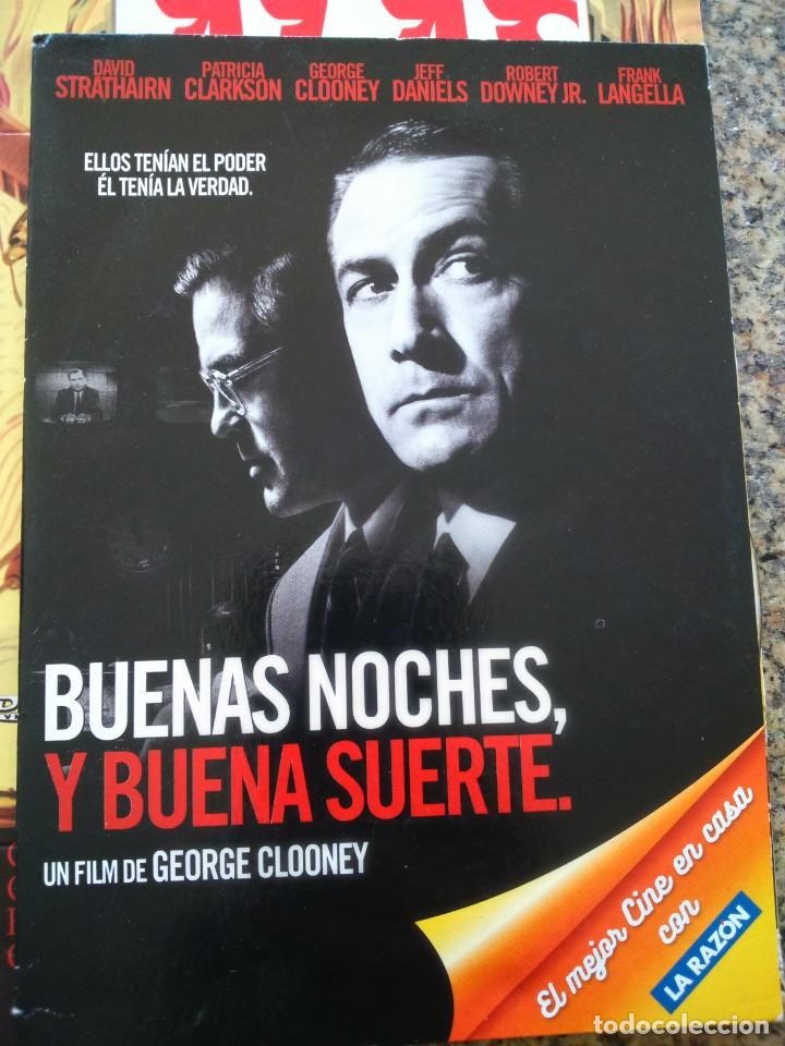 Kino: DVD -- BUENAS NOCHE Y BUENA SUERTE -- CAJA CARTON --