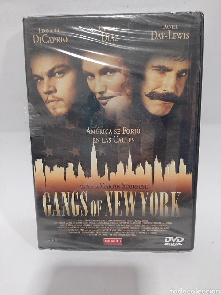 Cin&eacute;ma: ND174 Gangs of new York &nbsp;&nbsp; DVD NUEVO PRECINTADO
