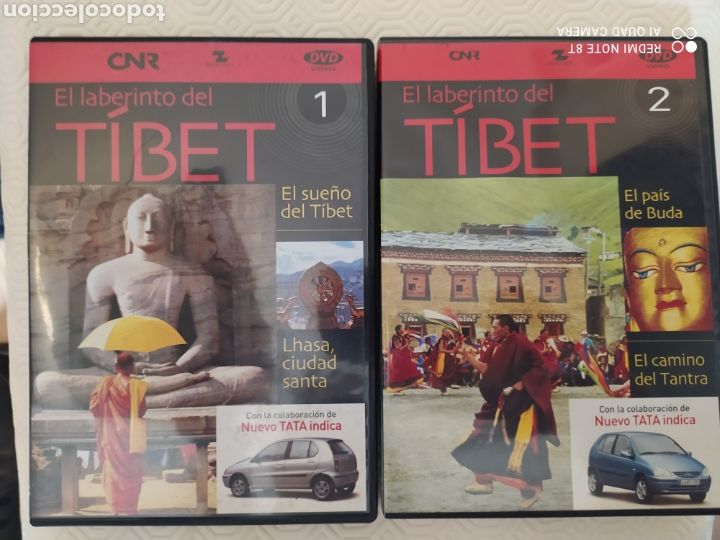 Cine: El laberinto del T&iacute;bet 1 y 2 DVD