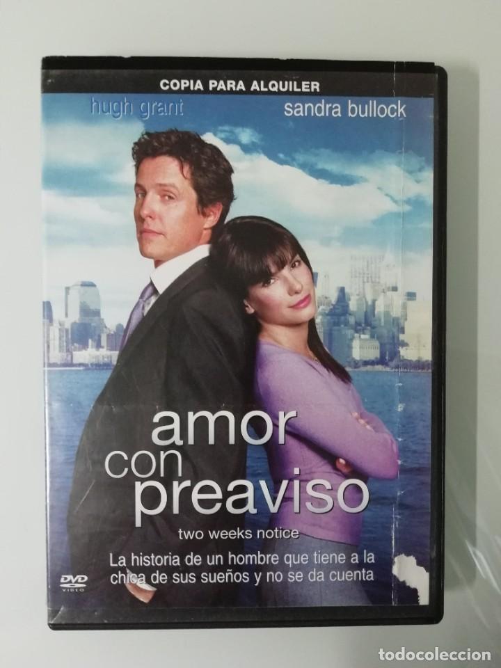 Cinema: DVD AMOR CON PREAVISO- EDICION PARA ALQUILER