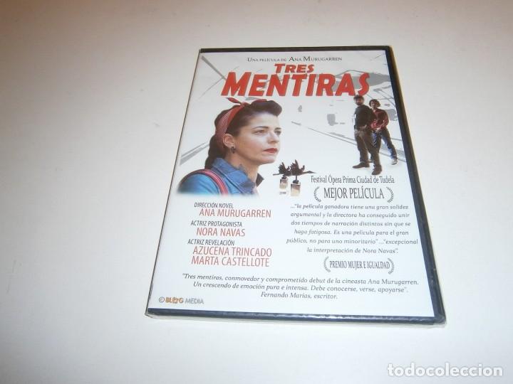 Cinema: TRES MENTIRAS DVD NUEVO PRECINTADO ANA MNURUGARREM NORA NAVES AZUCENA TRONCADO MARTA CASTELLOTE