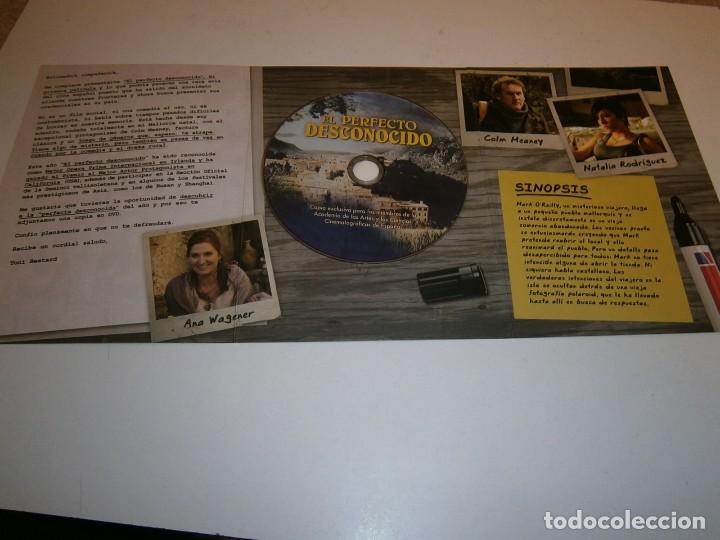 Cinema: EL PERFECTO DESCONOCIDO DVD COPIA EXCLUSIVA PARA MIEMBROS DE LA ACADEMIA ANA WEGENER