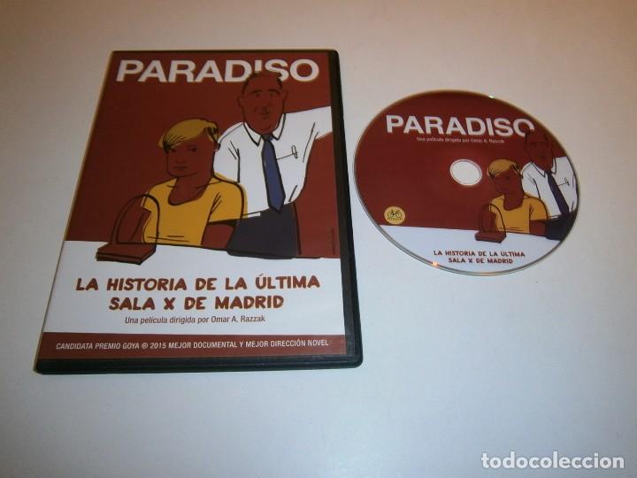 Cinema: PARADISO, LA HISTORIA DE LA ULTIMA SALA X DE MADRID DVD OMAR A. RAZZAK