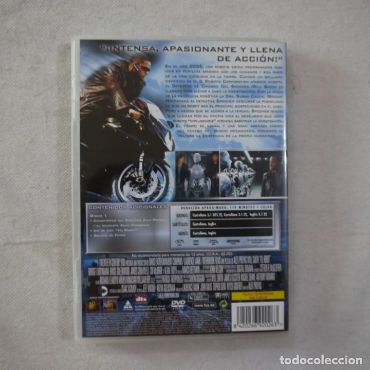 Cine: YO ROBOT. INT&Eacute;RPRETADA POR WILL SMITH - DVD - Foto 3
