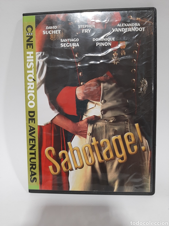 Cin&eacute;ma: DVS14 sabotage!- DVD TAPA FINA SEGUNDA MANO