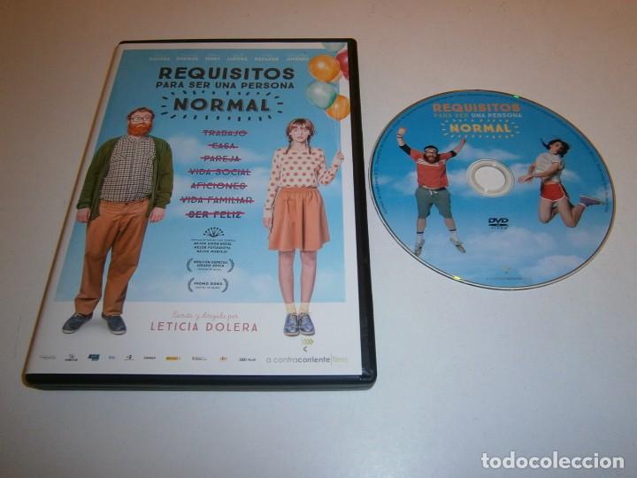 Cinema: REQUISITOS PARA SER UNA PERSONA NORMAL DVD LETICIA DOLERA MANUEL BURQUE