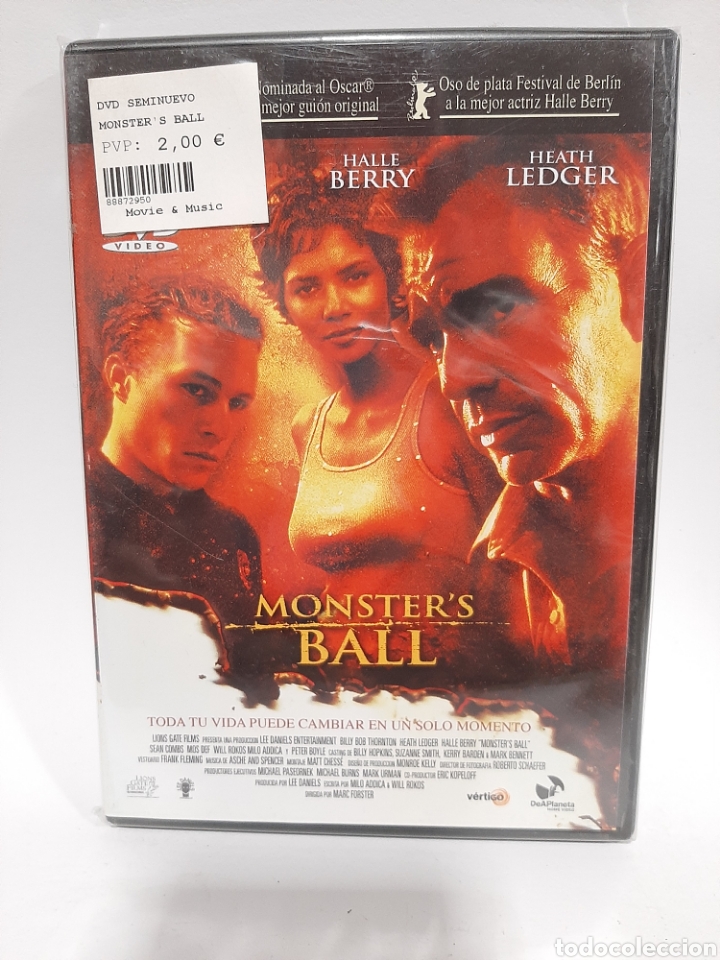 Cin&eacute;ma: S143 monster's ball - DVD COMO NUEVO