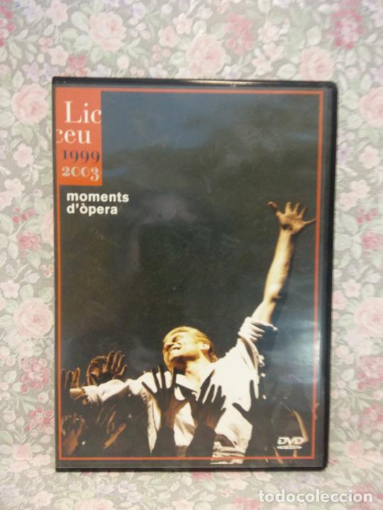 Cine: MOMENTS D'&Ograve;PERA. LICEU 1999 - 2003. CATAL&Aacute;N