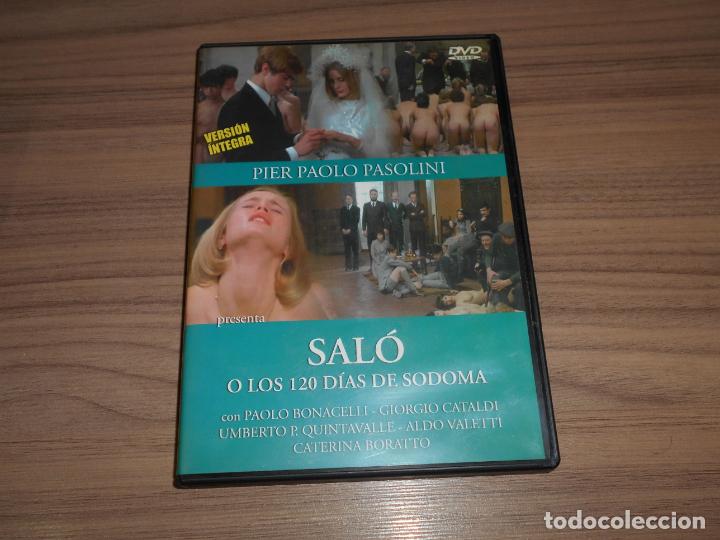 Cine: SALO o Los 120 DIAS de SODOMA Version Integra DVD Cine EROTICO