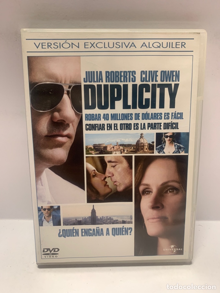 Cine: V148 duplicity DVD PROCEDENTE V&Iacute;DEOCLUB