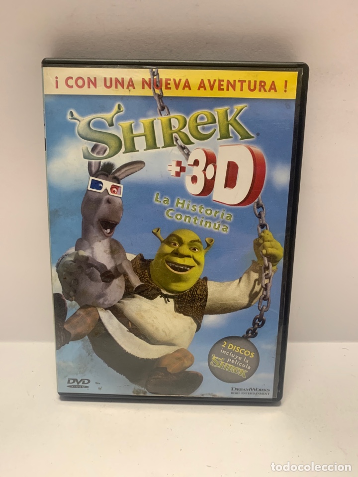 Cine: V144 shrek la historia continua DVD PROCEDENTE V&Iacute;DEOCLUB