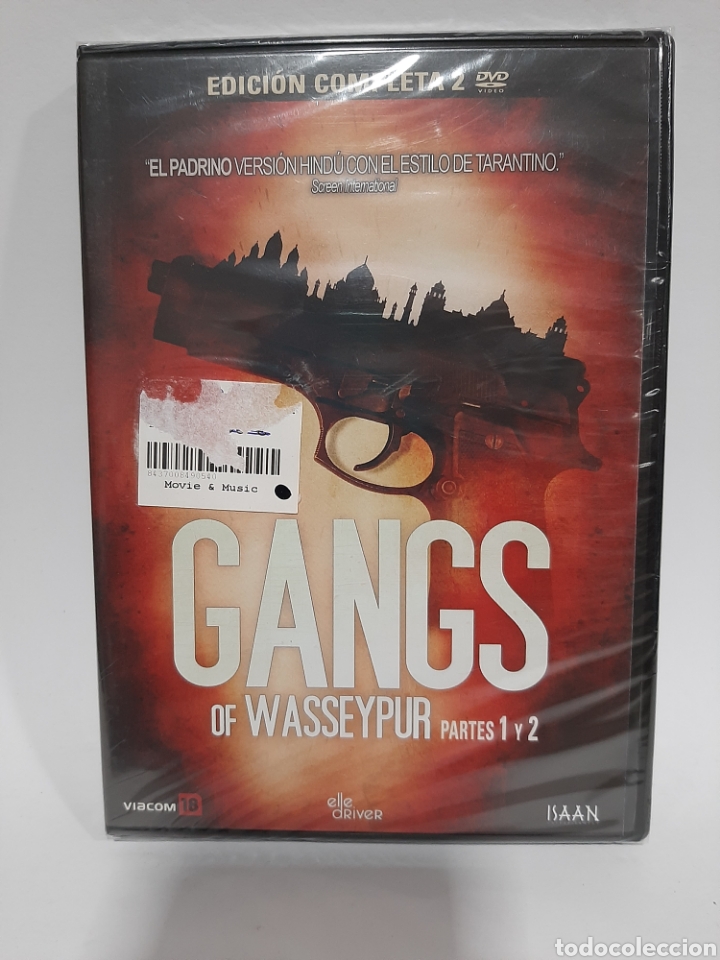 Cinema: ND127 gangs of Wasseypur partes 1 y 2 &nbsp;&nbsp; DVD NUEVO PRECINTADO