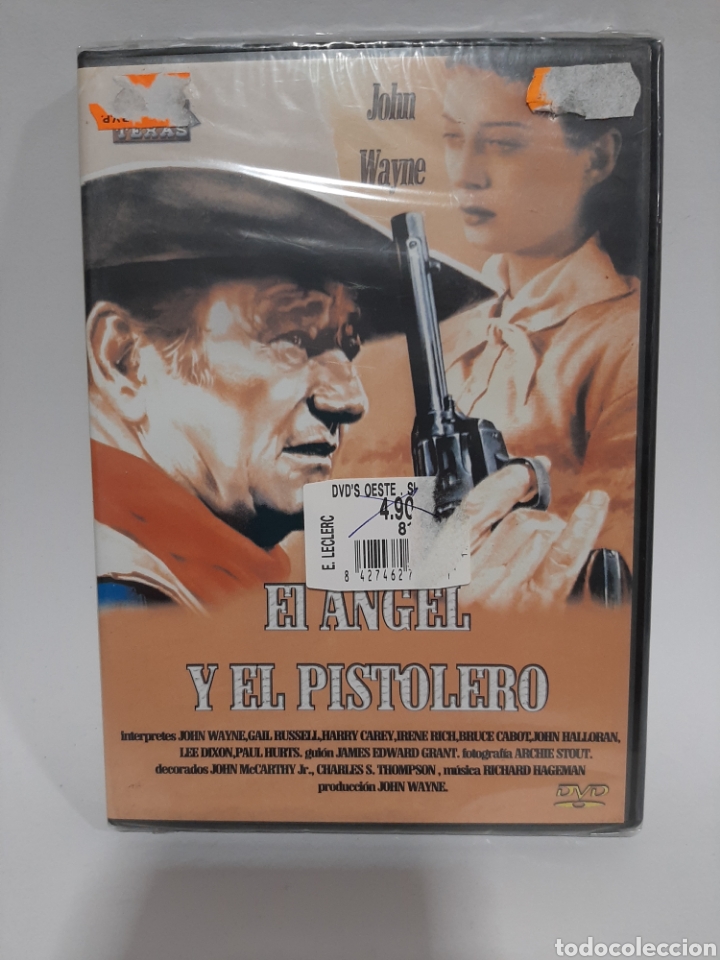 Cinema: ND250 el &aacute;ngel y el pistolero &nbsp;&nbsp; DVD NUEVO PRECINTADO