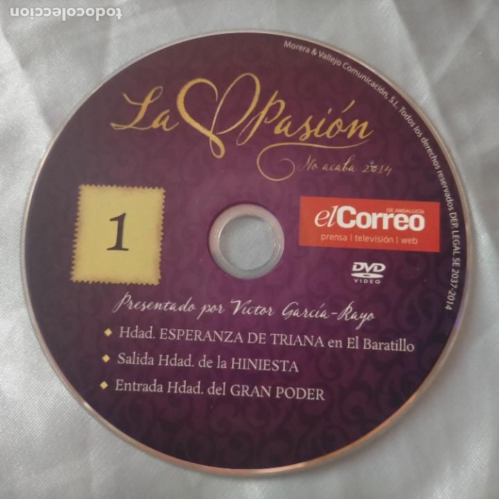 Cine: dvd sin caratula , semana santa sevilla el de la foto