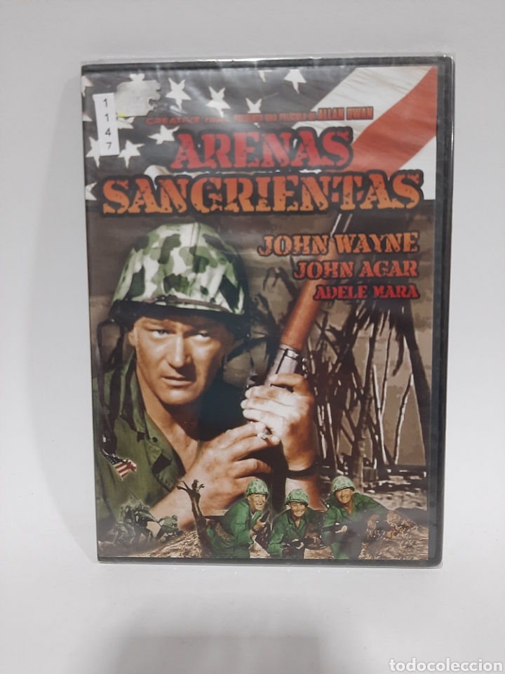 Cinema: REFTF.1147 Arenas sangrientas DVD NUEVO PRECINTADO ( TAPA FINA )