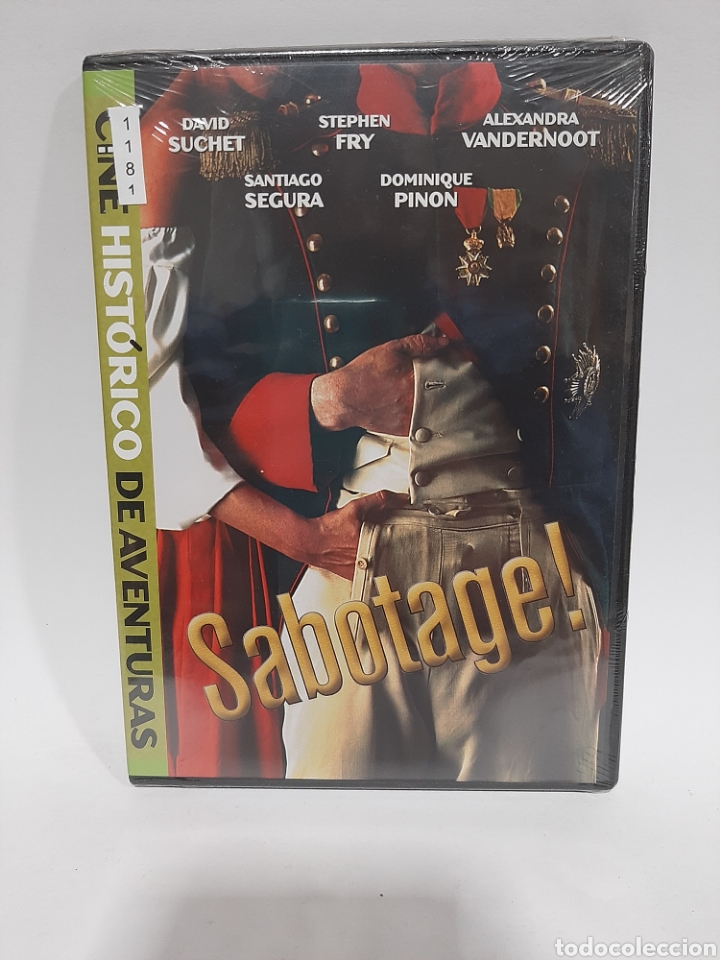 Cin&eacute;ma: REFTF.1181 sabotage! DVD NUEVO PRECINTADO ( TAPA FINA )