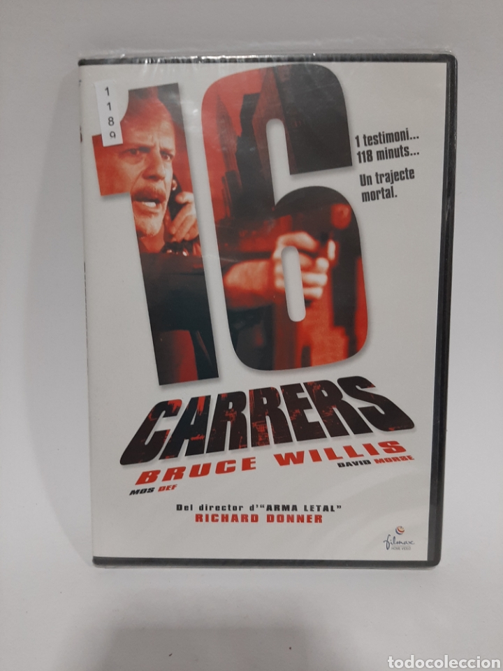 Cinema: REFTF.1189 16 carrers DVD NUEVO PRECINTADO ( TAPA FINA )