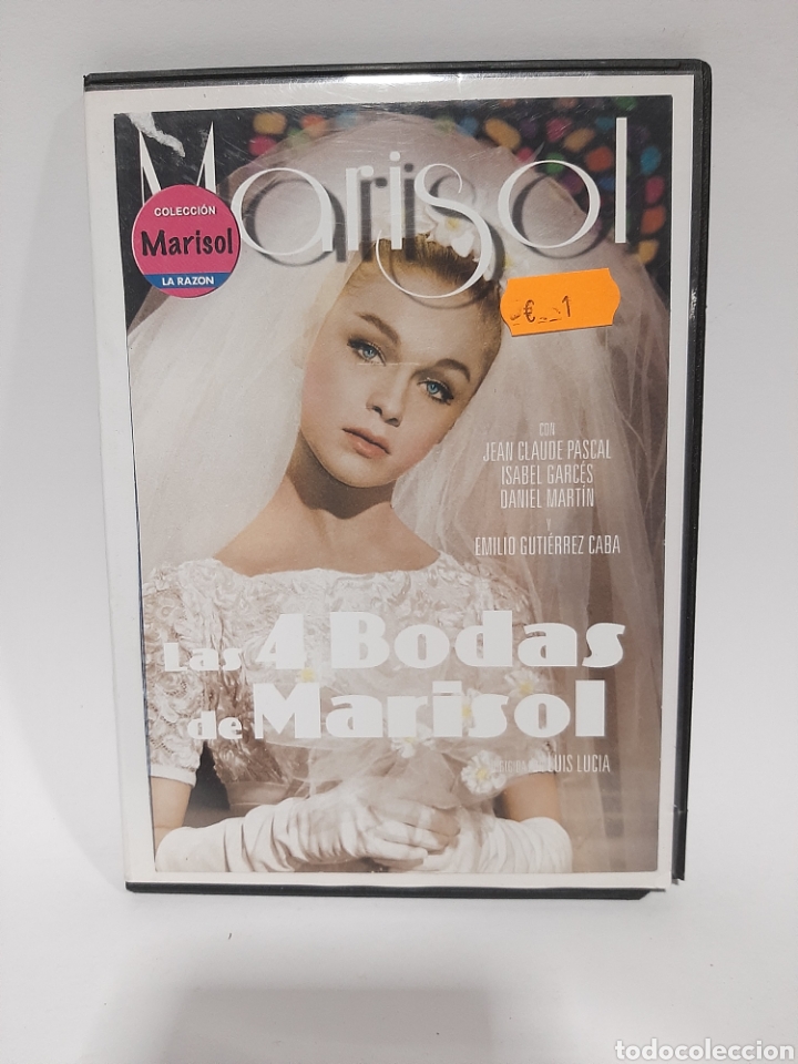 Cin&eacute;ma: DVS31 las 4 bodas de Marisol - DVD SEGUNDAMANO TAPA FINA