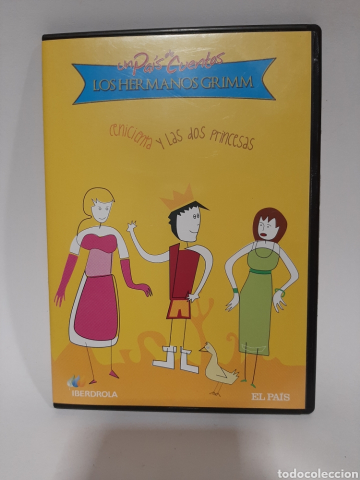 Cinema: DVS38 Cenicienta y las dos princesas - DVD SEGUNDAMANO TAPA FINA