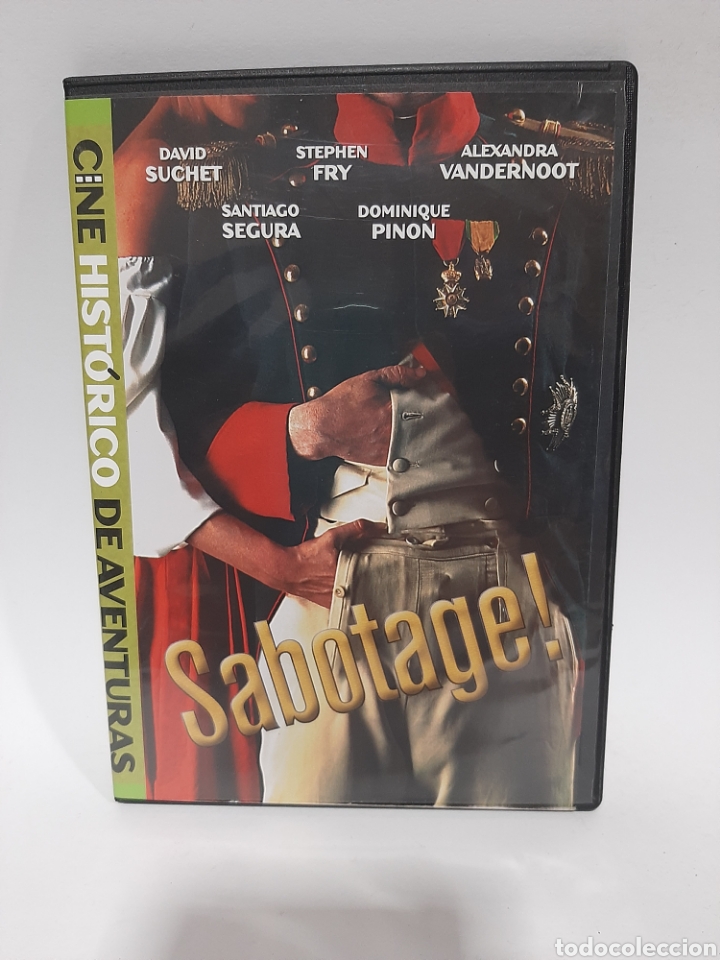 Cine: DVS51 sabotage! - DVD SEGUNDAMANO TAPA FINA