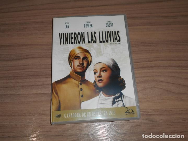 Cine: VINIERON LAS LLUVIAS DVD Myrna Loy TYRONE POWER George Brent COMO NUEVA
