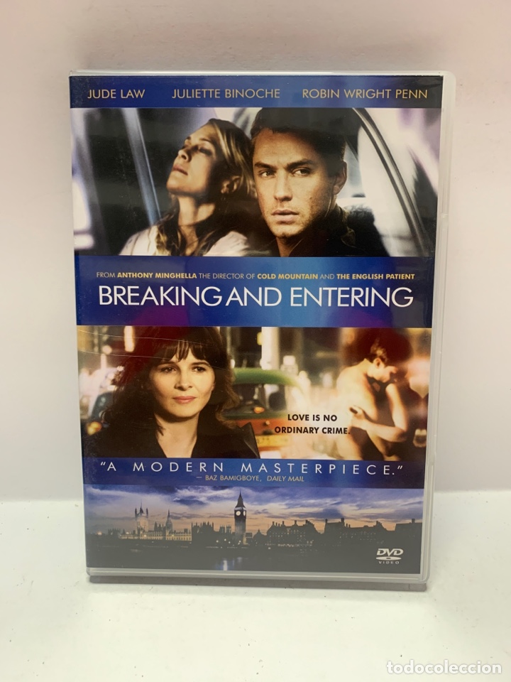 Cin&eacute;ma: VO20 breakingand entering DVD SEGUNDA MANO VERSI&Oacute;N EXTRANJERA