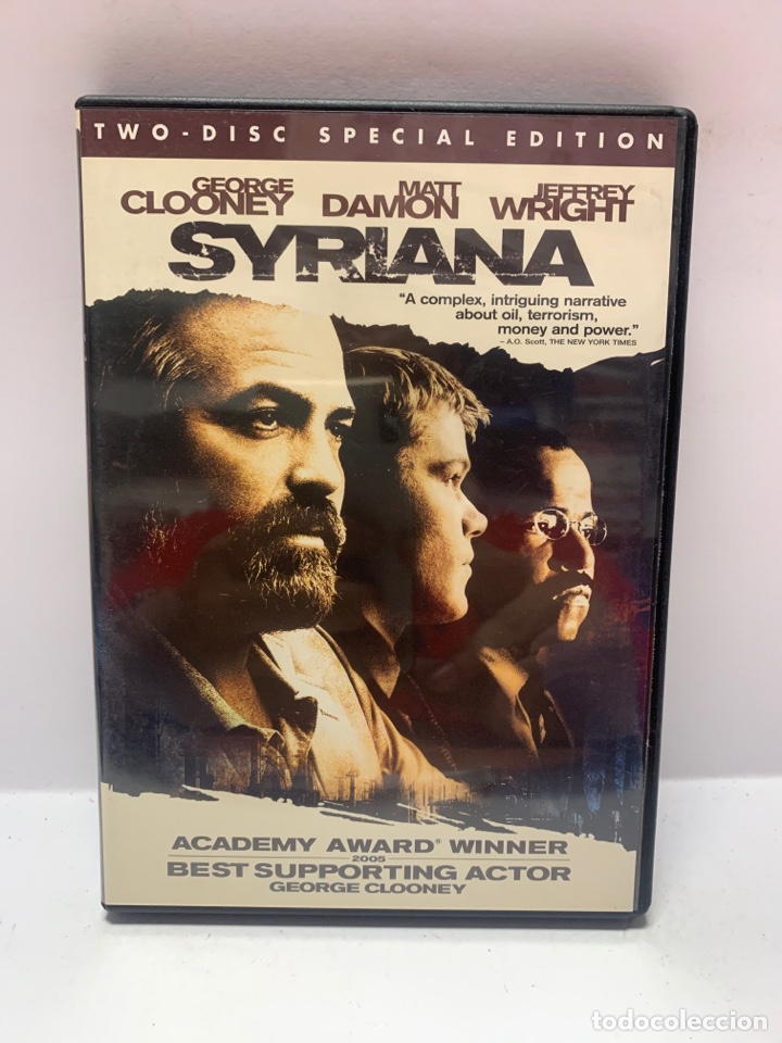 Cinema: VO21 syriana DVD SEGUNDA MANO VERSI&Oacute;N EXTRANJERA