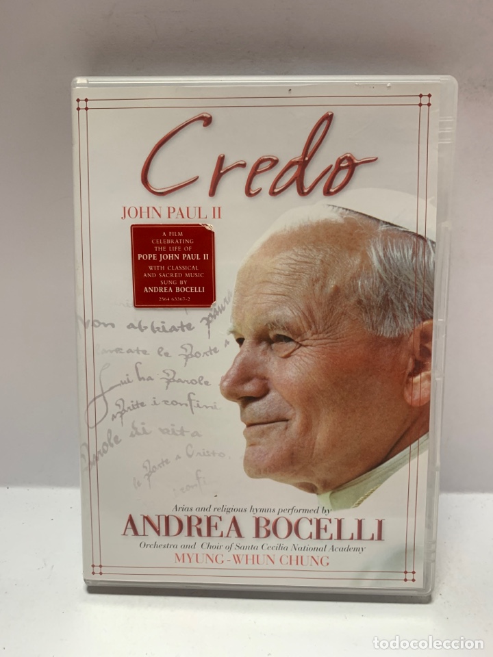 Cinema: VO23 credo DVD SEGUNDA MANO VERSI&Oacute;N EXTRANJERA