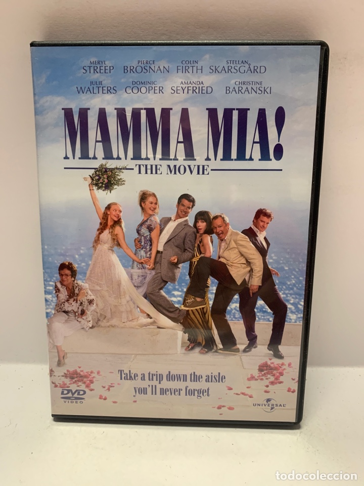 Kino: VO25 mamma mia DVD SEGUNDA MANO VERSI&Oacute;N EXTRANJERA