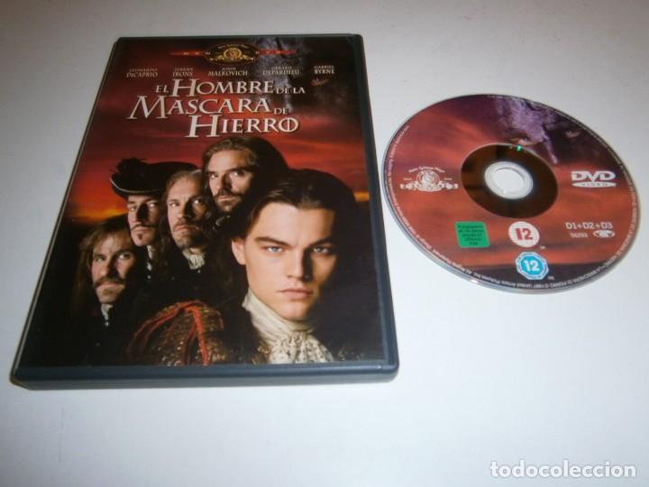 Cine: EL HOMBRE DE LA MASCARA DE HIERRO DVD LEONARDO DI CAPRIO JEREMY IRONS JOHN MALKOVICH