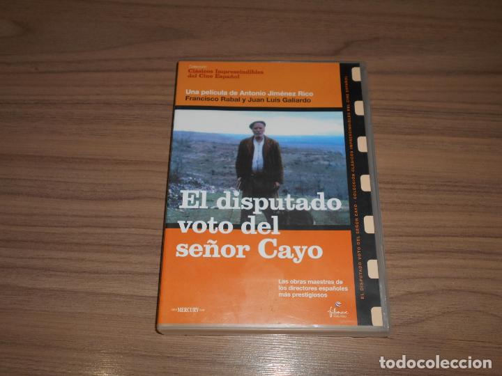 Cine: el DISPUTADO VOTO del SE&Ntilde;OR CAYO DVD Francisco Rabal COMO NUEVA